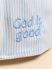 Striped Pray Trucker Hat