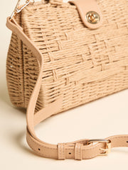 Raffia Retreat Crossbody