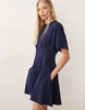Polo Ralph Lauren Knit T-Shirt Day Dress In Navy
