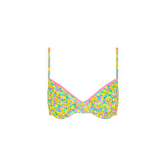 Decorative Ditzy Underwire Bikini Top - Hula Honey