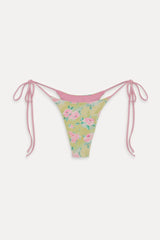 Divine Skimpy String Bikini Bottom - Nymphaea