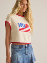 Megan Flag Sweater