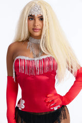Burlesque Bombshell 8 Piece Costume Set