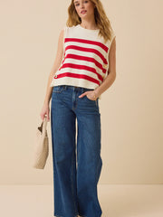 Charlotte Striped Vest