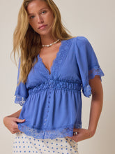 Evanelle Lace Babydoll Top