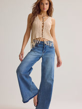 Mavis Fringe Button Up Tank