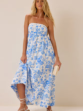 Cove Floral Strapless Maxi Dress