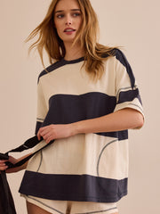 Riviera Stripe Tee