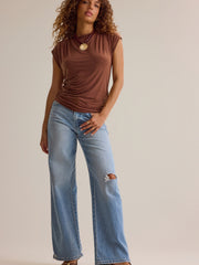 Hart Tie-Back Wrap Top