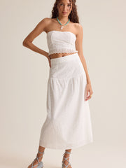 Hayes Eyelet Tube Top