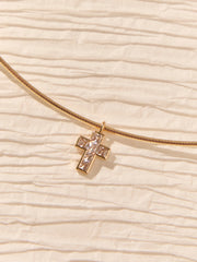 Radiant Grace Cross Necklace