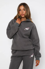 Always A Risk Oversized Hoodie Volcanic