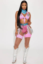 Spaced Out Cowgirl 5 Piece Costume Set
