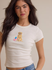 Ellison American Dog Baby Tee