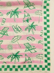 Beach Icon Silk Scarf