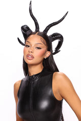Devil In Disguise Demon Horns Headpiece