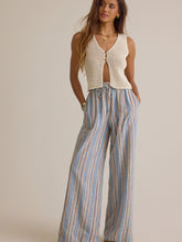 Rylen Stripe Linen Pant