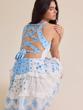 Lotis Patchwork Mini Dress