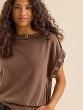 Jovie Boatneck Grommet Top