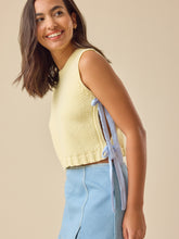 Charlie Side Tie Sweater Tank
