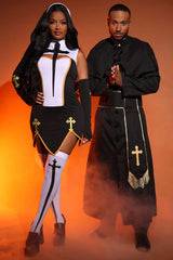 Priest 2 Piece Costume Set
