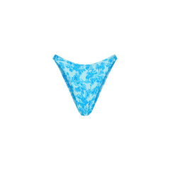 High Leg Vintage Bikini Bottom - Ocean Paradise