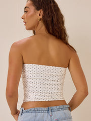 Scottie Dot Cropped Tube