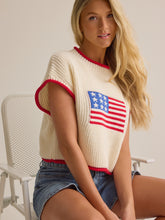 Megan Flag Sweater