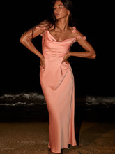 Scarlett Satin Maxi Dress