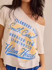 Islanders Hilton Head Off the Shoulder Tee
