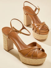 Schutz Keefa Raffia Heel