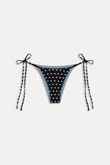 Mackenzie Reversible Cheeky Bikini Bottom - Frost