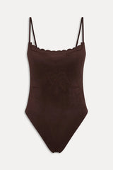 Juliet Cheeky One Piece Swimsuit - Desert Suede
