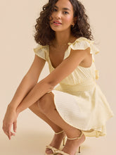 Lola Ribbed Crossover Romper