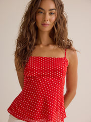 Kinley Polka Dot Cami