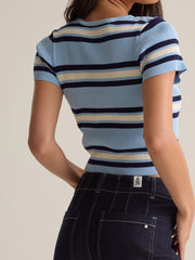 Tate Stripe Sweater Top