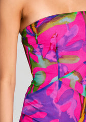 Nicole Silk Chiffon Dress