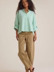 Lillian Button Up Top