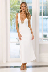 Totally Irresistible Maxi Dress White