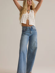 Rumi Lace Trim Vest