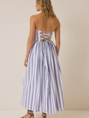 Bella Striped Maxi Dress