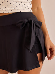 Halftime Wrap Tie Skort