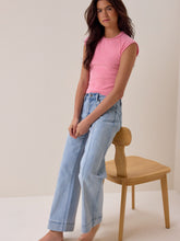 Hannah Wide Hem Jean