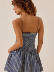 Sailor Stripe Mini Dress