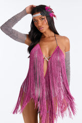 Speakeasy Siren 4 Piece Costume Set