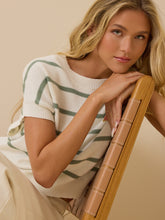 Kira Striped Knit Top