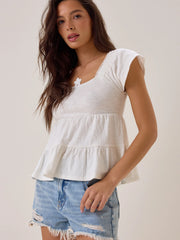 Leylani Tiered Babydoll Top