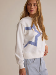 Amara Star Applique Pullover