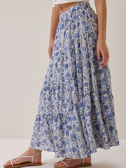 Solara Tiered Maxi Skirt
