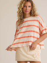 Clara Stripe Boxy Top